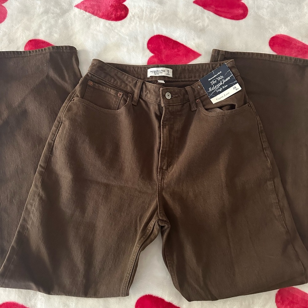 Abercrombie Curve Love 90s Relaxed Jeans